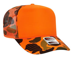 Budget Caps | Otto Foam Front High Crown Golf Mesh Back Caps 39-165