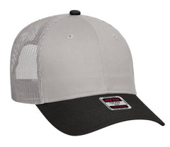 Otto Budget Caps Cotton Twill Low Profile Pro Style Mesh Back 83-473