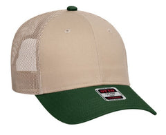 Otto Budget Caps Cotton Twill Low Profile Pro Style Mesh Back 83-473