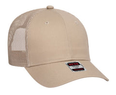 Otto Budget Caps Cotton Twill Low Profile Pro Style Mesh Back 83-473