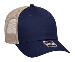 Otto Budget Caps Cotton Twill Low Profile Pro Style Mesh Back 83-473