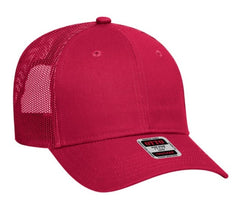 Otto Budget Caps Cotton Twill Low Profile Pro Style Mesh Back 83-473