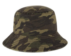 Otto Garment Washed 100% Super Combed Cotton Bucket Hat 16-1331