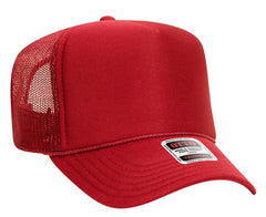 Budget Caps | Otto Foam Front High Crown Golf Mesh Back Caps 39-165