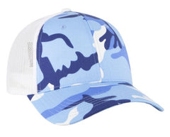 OTTO Cap Camo 6 Panel Low Profile Trucker Mesh 105-1247