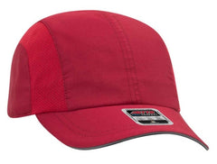 Otto 6 Panel Polyester Pongee Running Cap 133-1240