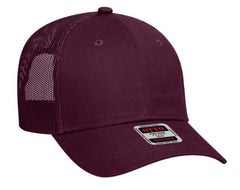 Otto Budget Caps Cotton Twill Low Profile Pro Style Mesh Back 83-473