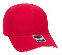 Blank Caps | Otto Cotton Twill Sandwich Visor Low Profile Pro Style 23-434