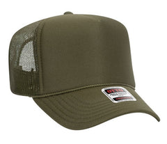 Budget Caps | Otto Foam Front High Crown Golf Mesh Back Caps 39-165