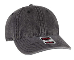 Otto 6 Panel Low Profile Snow Washed Superior Cotton Twill Cap 18-1248