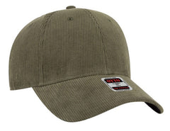 Otto Brushed Bull Denim Low Profile Baseball Cap 19-004