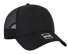 OTTO Cap 6 Panel Polyester Low Profile Micro Mesh Back Trucker Hat 83-3