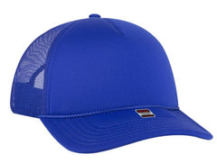 OTTO Cap 5 Panel Low Profile Mesh Back Trucker Hat 39102-1