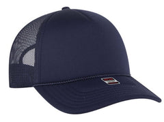 OTTO Cap 5 Panel Low Profile Mesh Back Trucker Hat 39102-1
