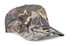 OTTO Cap Camouflage 5 Panel Mid Crown Mesh Back Trucker Hat