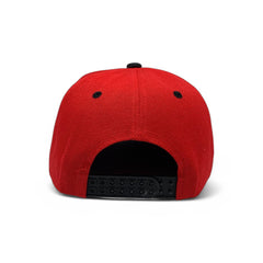 Basic Cap Plain Poly Snapback Hat 8002