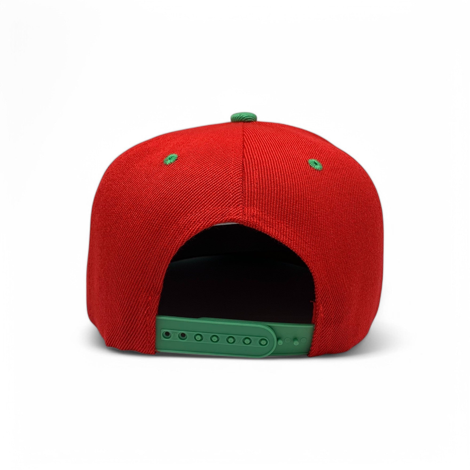 Basic Cap Plain Poly Snapback Hat 8002