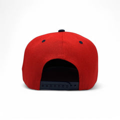 Basic Cap Plain Poly Snapback Hat 8002