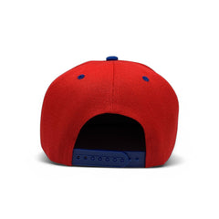 Basic Cap Plain Poly Snapback Hat 8002