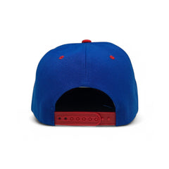 Basic Cap Plain Poly Snapback Hat 8002