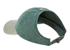 Otto Washed Pigment Dyed Cotton Twill Ponytail Low Profile Pro Style 69-382