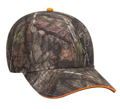 OTTO Cap Mossy Oak Superior Polyester Twill Sandwich Visor 171-1294