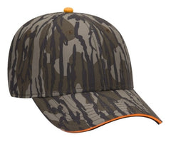 OTTO Cap Mossy Oak Superior Polyester Twill Sandwich Visor 171-1294