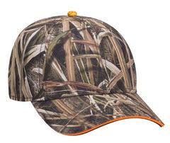 OTTO Cap Mossy Oak Superior Polyester Twill Sandwich Visor 171-1294
