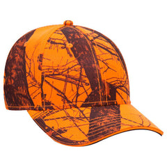 OTTO Cap Mossy Oak Superior Polyester Twill Sandwich Visor 171-1294