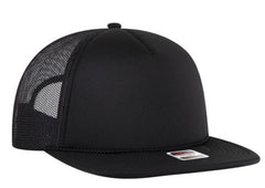 OTTO 5 Panel Foam Front Mesh Back Trucker Snapback Hat 3995015-1