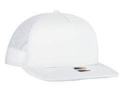 OTTO 5 Panel Foam Front Mesh Back Trucker Snapback Hat 3995015-1