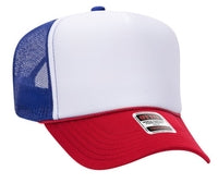 Budget Caps | Otto Foam Front High Crown Golf Mesh Back Caps 39-165