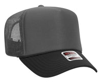 Budget Caps | Otto Foam Front High Crown Golf Mesh Back Caps 39-165