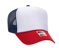 Budget Caps | Otto Foam Front High Crown Golf Mesh Back Caps 39-165