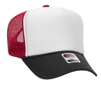 Budget Caps | Otto Foam Front High Crown Golf Mesh Back Caps 39-165