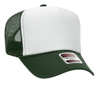 Budget Caps | Otto Foam Front High Crown Golf Mesh Back Caps 39-165