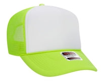 Budget Caps | Otto Foam Front High Crown Golf Mesh Back Caps 39-165