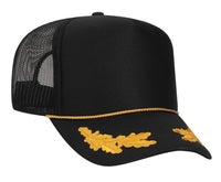 Budget Caps | Otto Foam Front High Crown Golf Mesh Back Caps 39-165