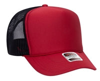 Budget Caps | Otto Foam Front High Crown Golf Mesh Back Caps 39-165