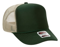 Budget Caps | Otto Foam Front High Crown Golf Mesh Back Caps 39-165