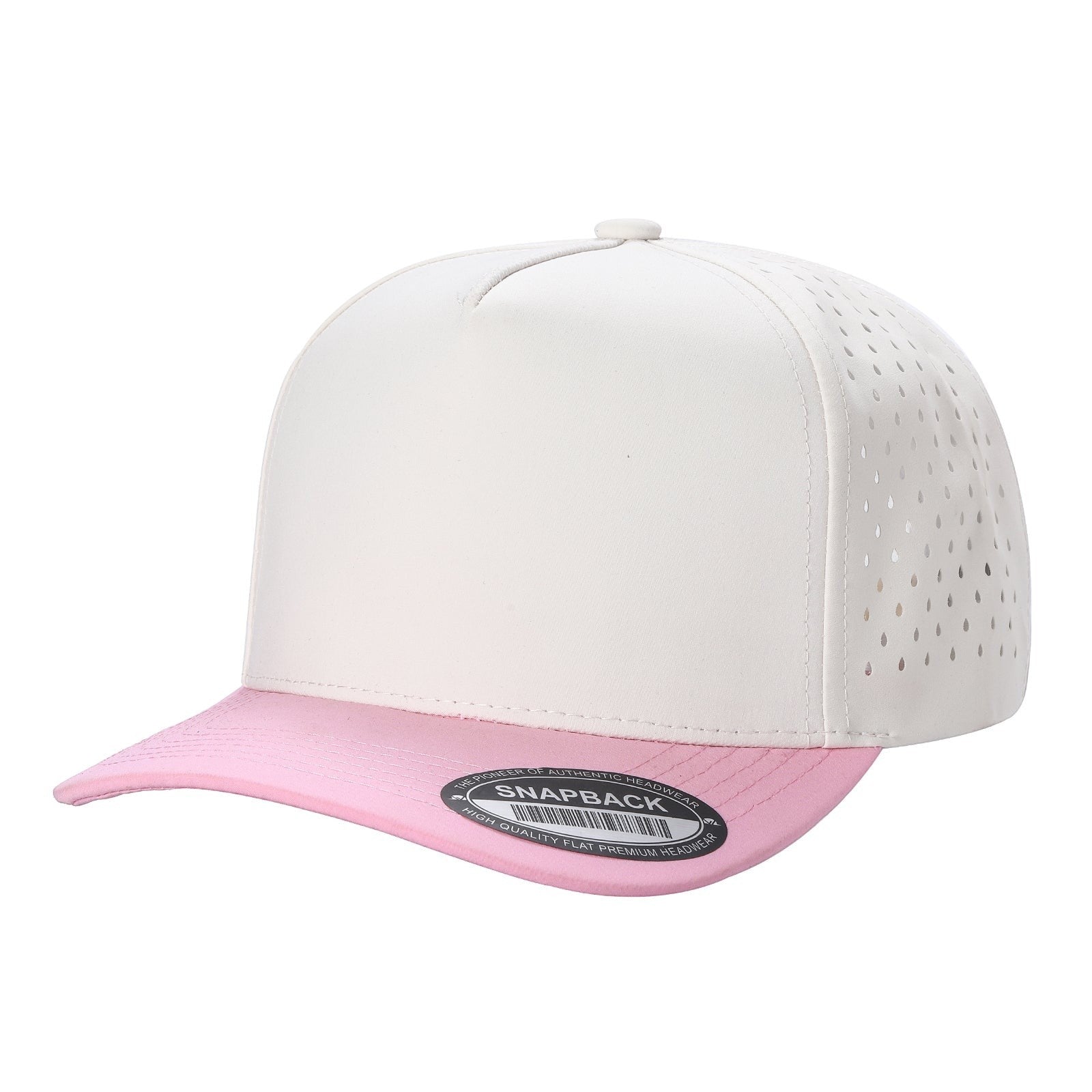 https://cdn.shopify.com/s/files/1/0548/9577/1712/files/waycap-5laser-waterproof-hat-white-pink-a1b2c3.jpg?v=1778197739