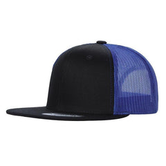 WAYCAP 6FTM 6 Panel Flat Bill Mesh Trucker Hat