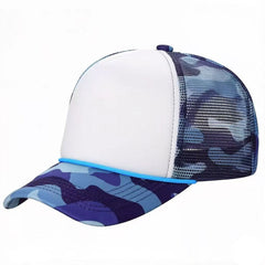 Classic Foam Front Trucker Hat With Mesh Back And Snapback Closure