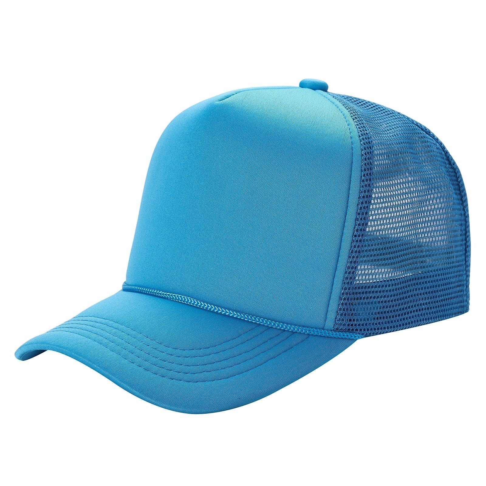 Classic Foam Front Trucker Hat With Mesh Back And Snapback Closure