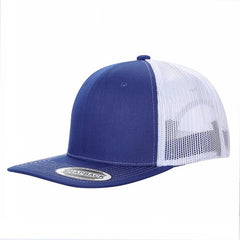 WAYCAP 6FTM 6 Panel Flat Bill Mesh Trucker Hat
