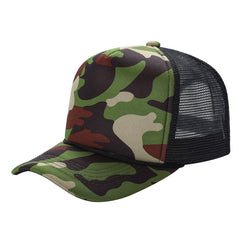 Classic Foam Front Trucker Hat With Mesh Back And Snapback Closure
