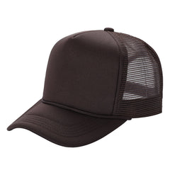 Classic Foam Front Trucker Hat With Mesh Back And Snapback Closure