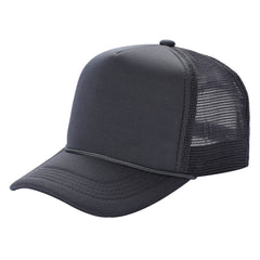 Classic Foam Front Trucker Hat With Mesh Back And Snapback Closure