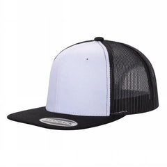 WAYCAP 6FTM 6 Panel Flat Bill Mesh Trucker Hat