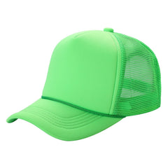 Classic Foam Front Trucker Hat With Mesh Back And Snapback Closure